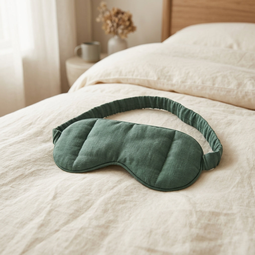 Masque de sommeil lesté en bambou