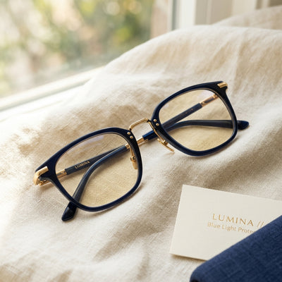 Lunettes amber anti lumière bleue