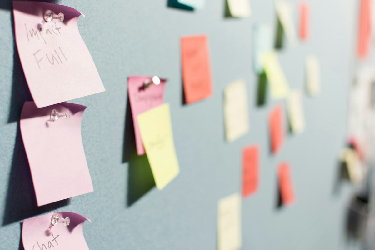 Idées de projet sur des post-it